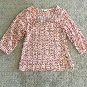 H&M peasant top, size 2